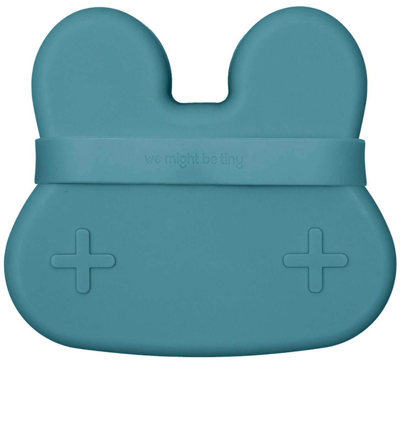 We Might Be Tiny Bunny Snackie® Silicone Snack Box for Kids