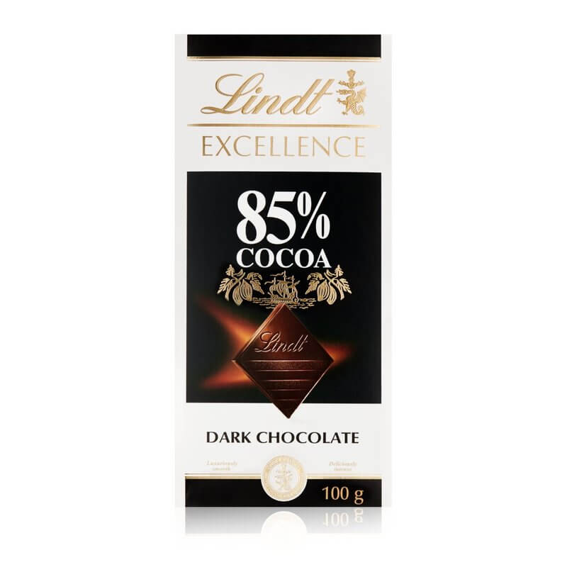 Lindt Excellence 85 % Cocoa Dark Chocolate 100 g