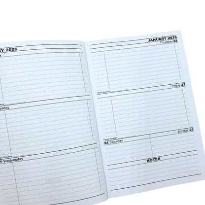 A5 Week-to-View School Diary 2026