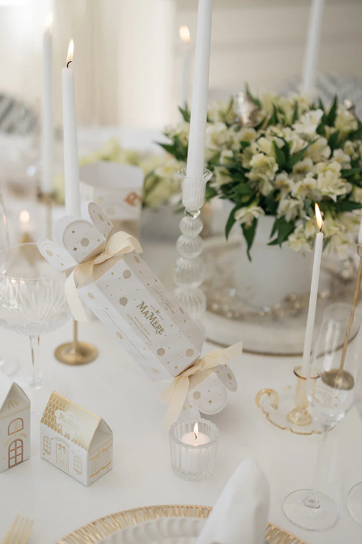 Ma Mere Luxury White & Cream Festive Cracker
