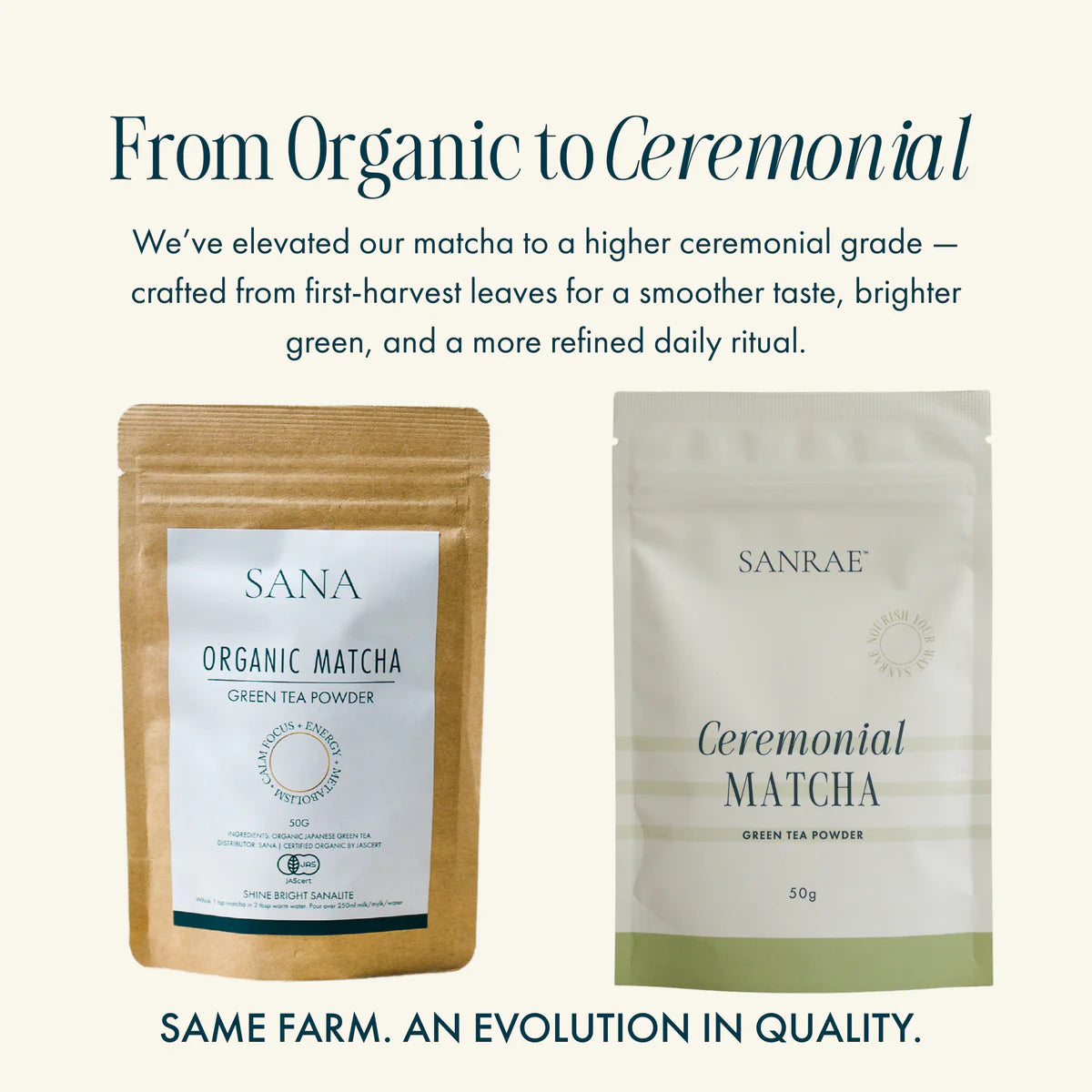 SANRAE Ceremonial Matcha (50g)