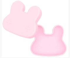 We Might Be Tiny Bunny Snackie® Silicone Snack Box for Kids