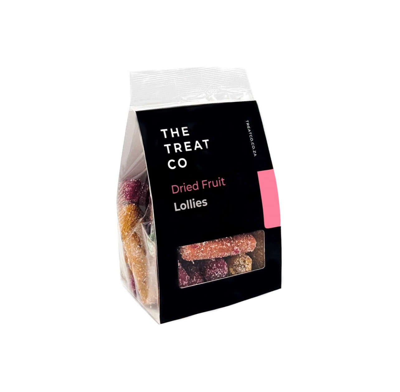 Dried Fruit Lollies in a package, colorful and flavorful snacks from The Treat Co.