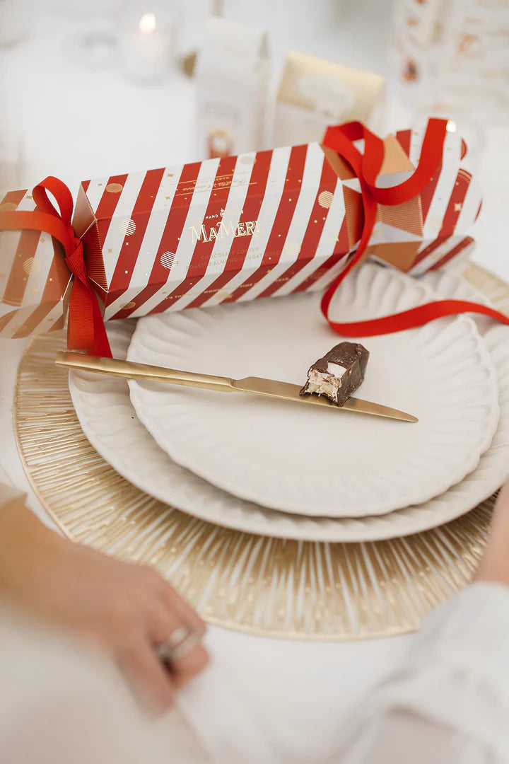 Ma Mere Luxury Red & Cream Festive Cracker