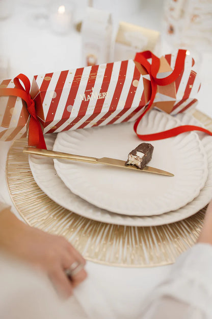 Ma Mere Luxury Red & Cream Festive Cracker