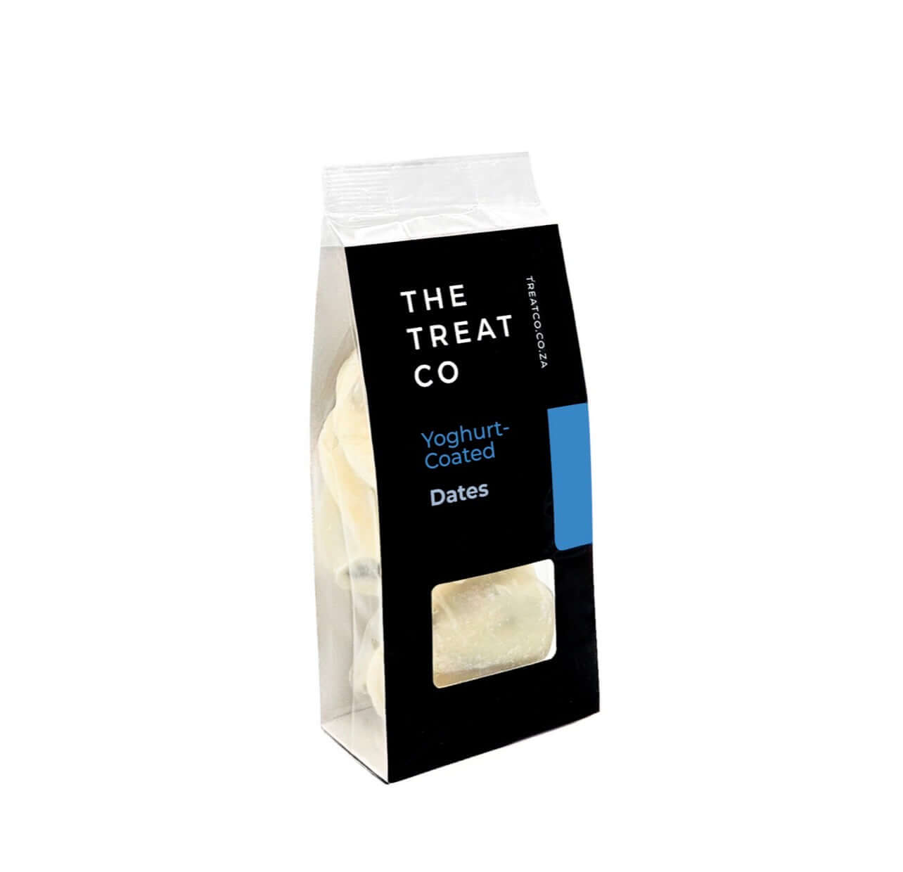 Yoghurt Coated Dates in a stylish package from The Treat Co, offering a delicious snack option.