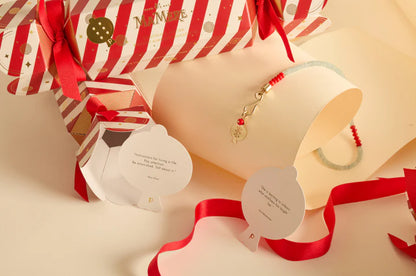 Ma Mere Luxury Red & Cream Festive Cracker