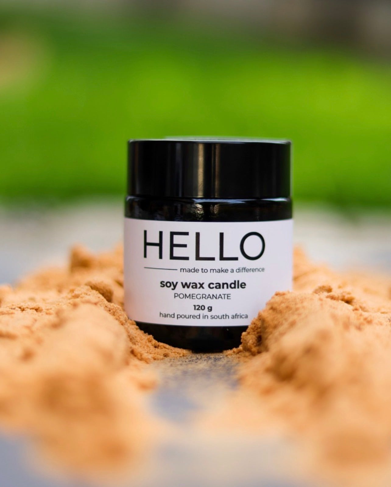 Hello Soy Wax Candle