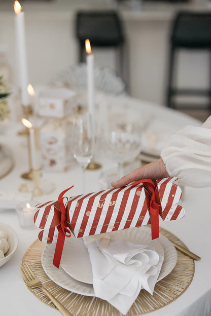 Ma Mere Luxury Red & Cream Festive Cracker