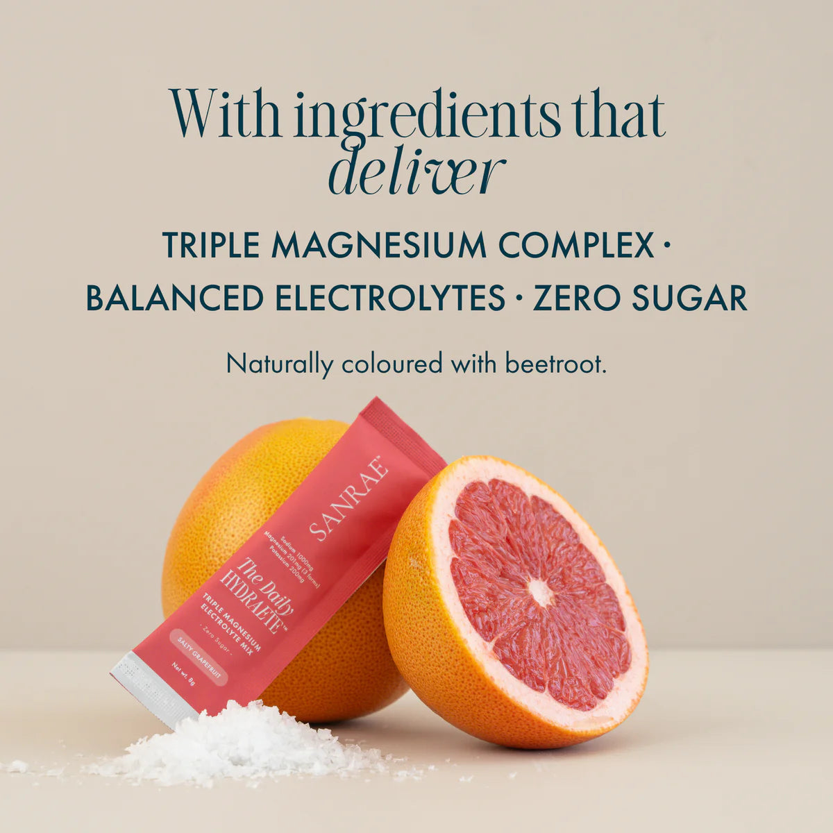 SANRAE™ The Daily Hydraete™ - Salty Grapefruit