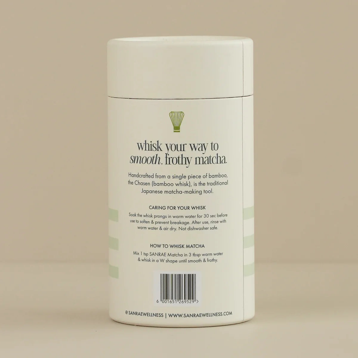 SANRAE Bamboo Matcha Whisk (100 Prong)