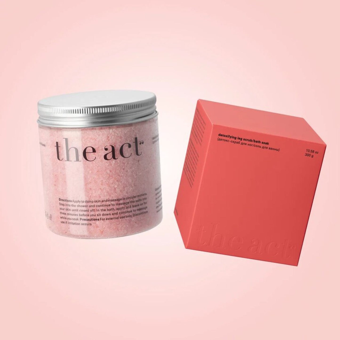 Detoxifying Leg Scrub with Himalayan Salt and Grapefruit 300g