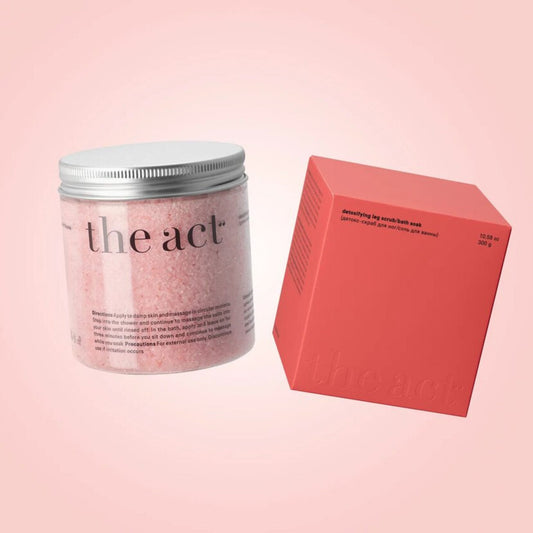 Detoxifying Leg Scrub with Himalayan Salt and Grapefruit 300g