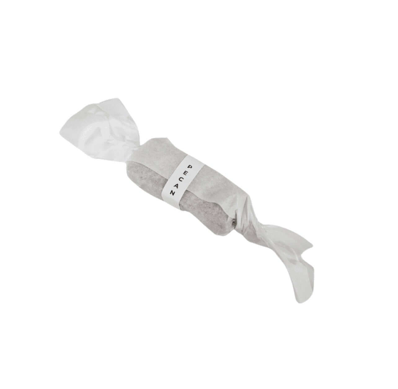Pecan Nut Fudge wrapped in a stylish paper, showcasing its creamy texture and nutty flavor.