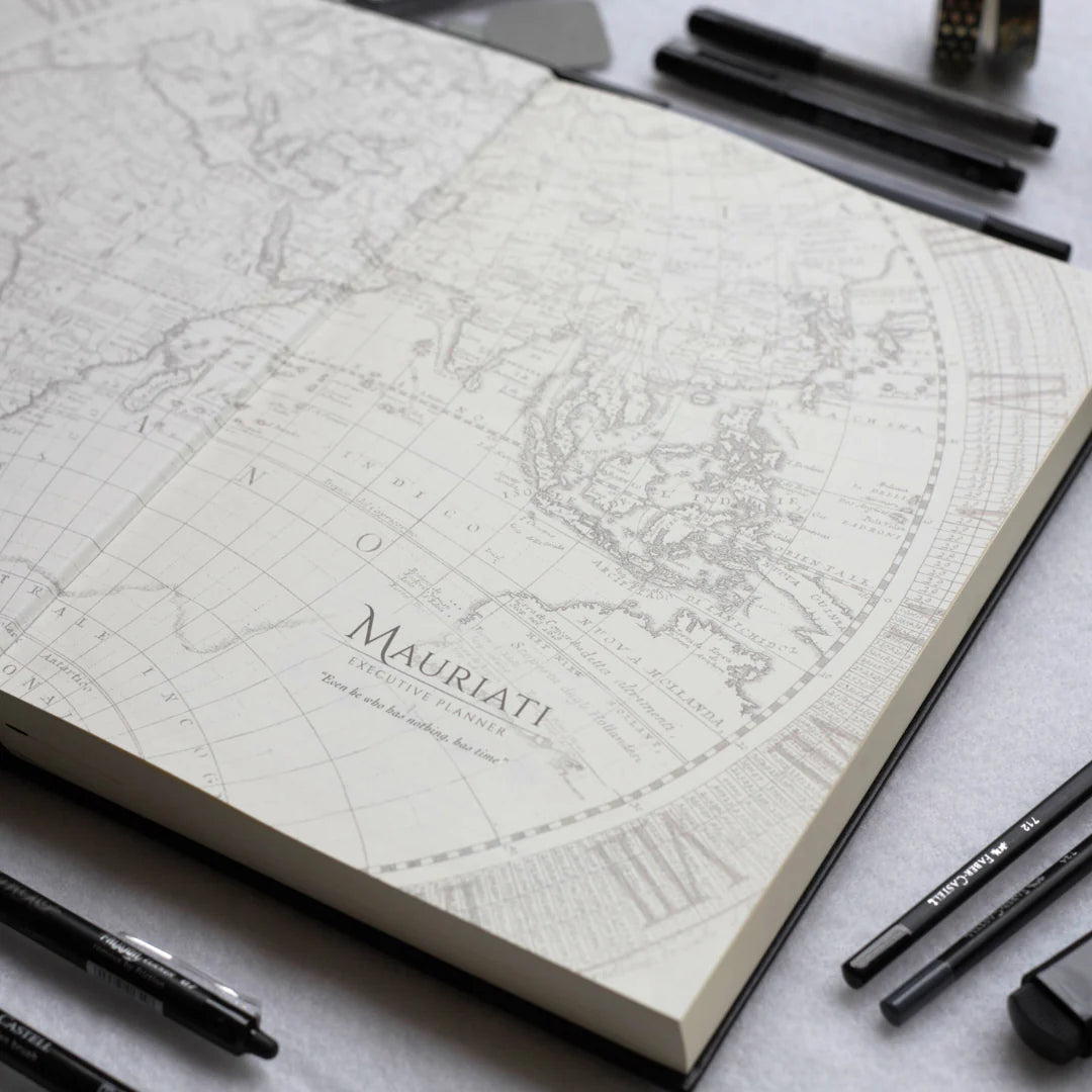 RUSTIK MAURIATI EXECUTIVE DIARY - LEATHER