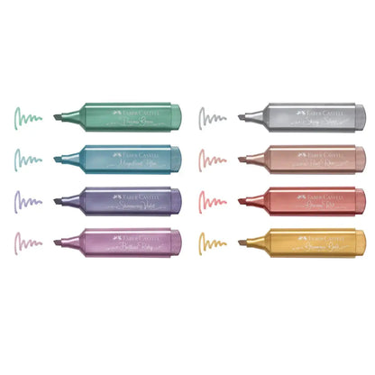 FABER-CASTELL TEXTLINERS - METALLIC SETS