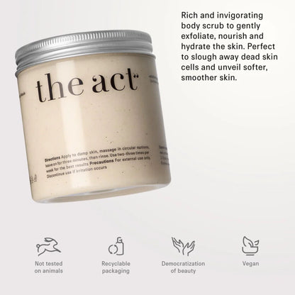 Exfoliating Sea Salt & Coconut Body Scrub