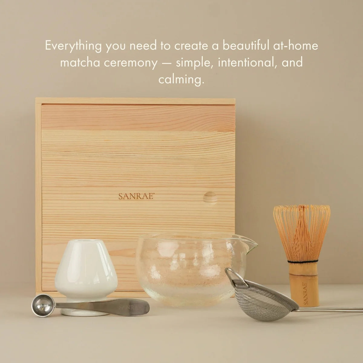 SANRAE Ceremonial Matcha Tea Set