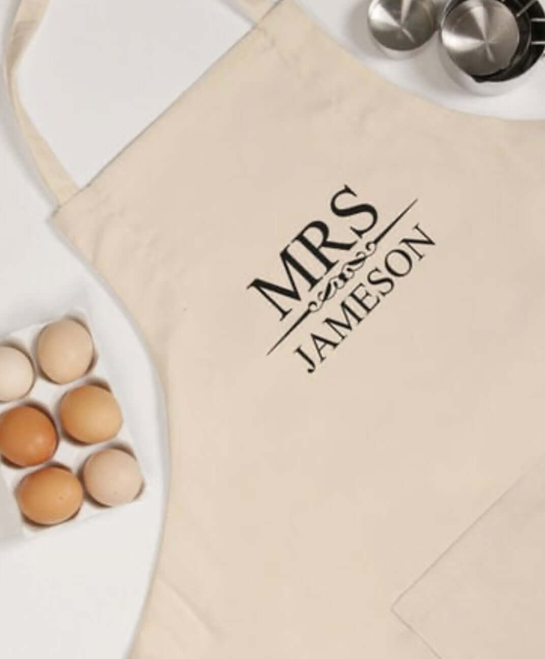 Personalised Mrs/Mr Apron