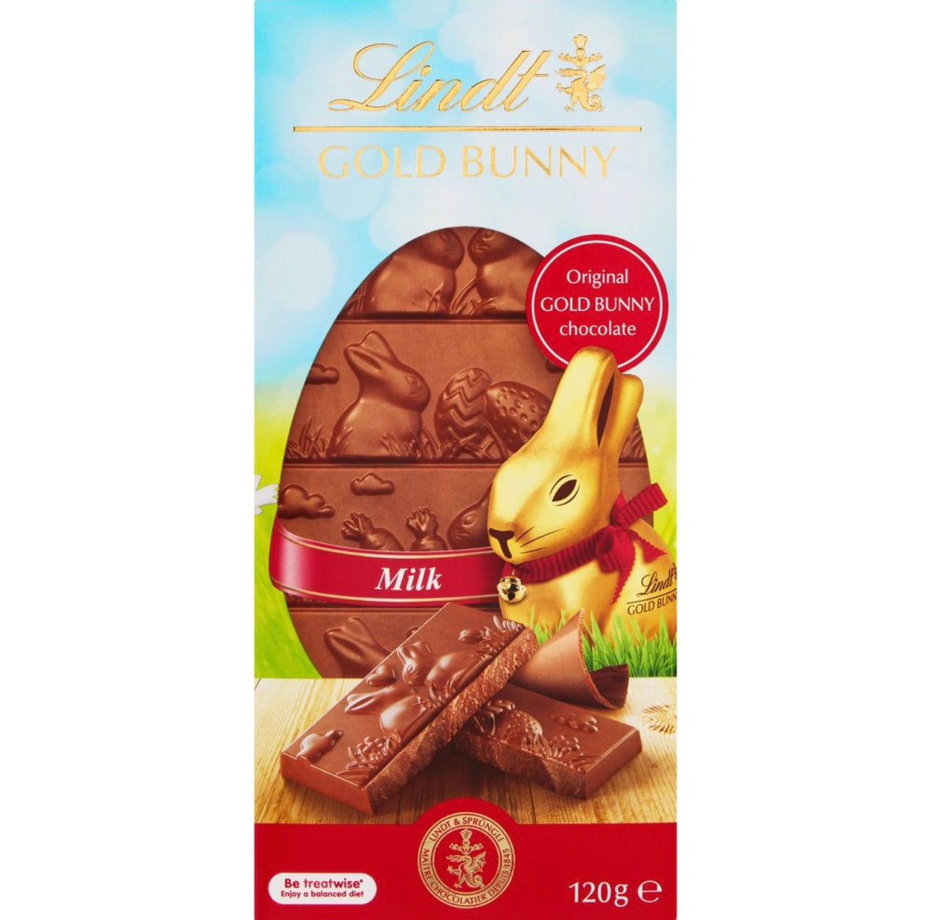 Lindt Gold Bunny Tablet 120g
