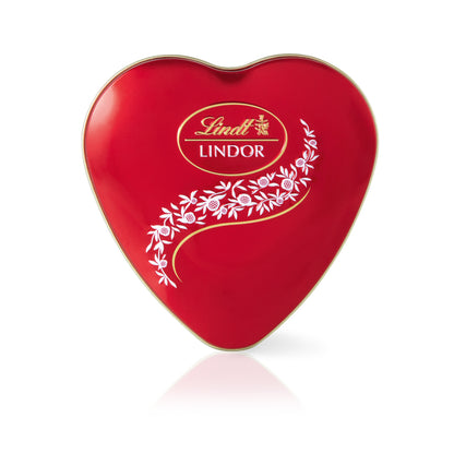 LINDOR Milk Heart Tin 50g