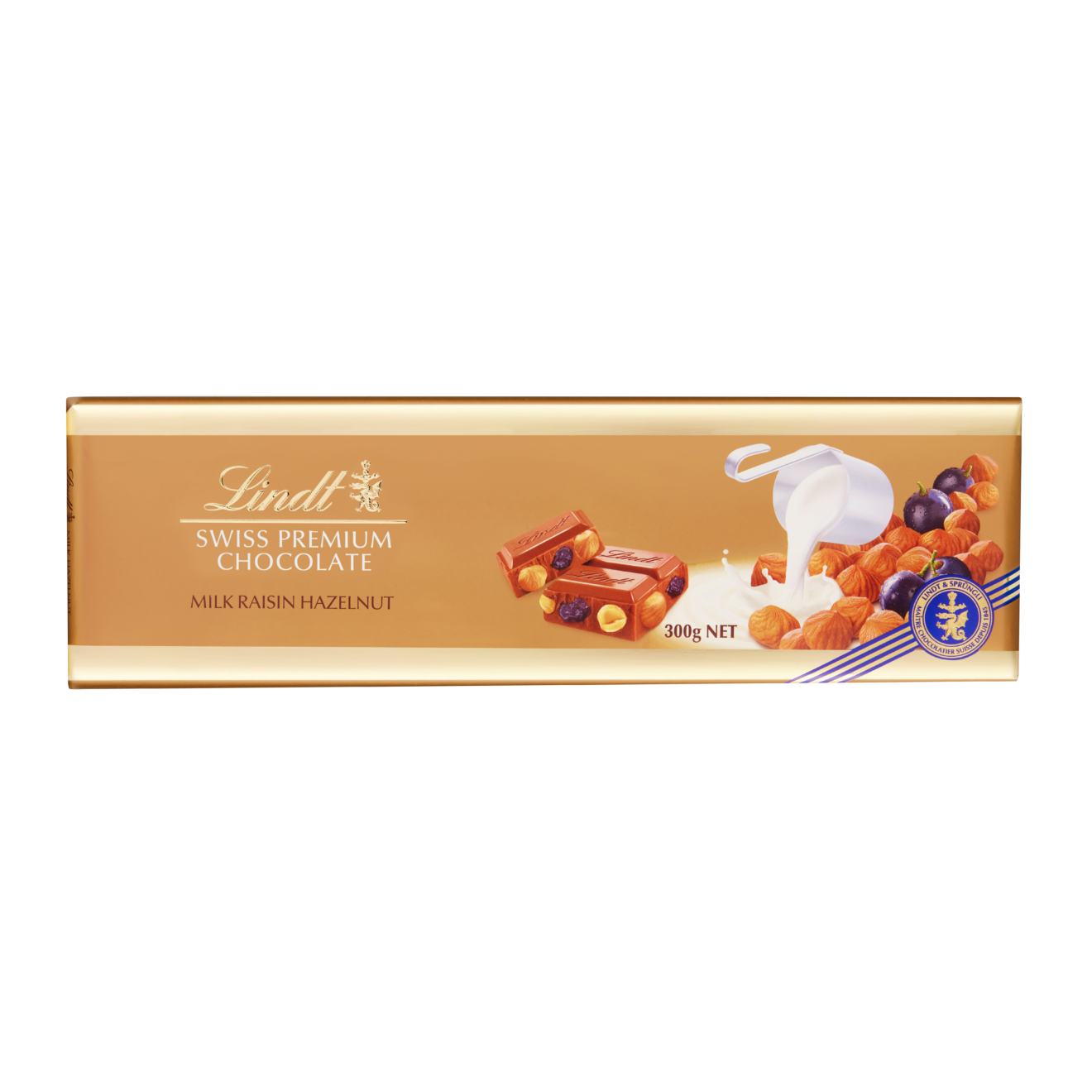 Gold Bar Raisin & Hazelnut 300g