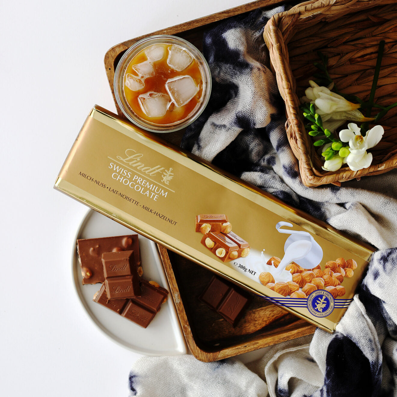 Gold Bar Milk Hazelnut 300g