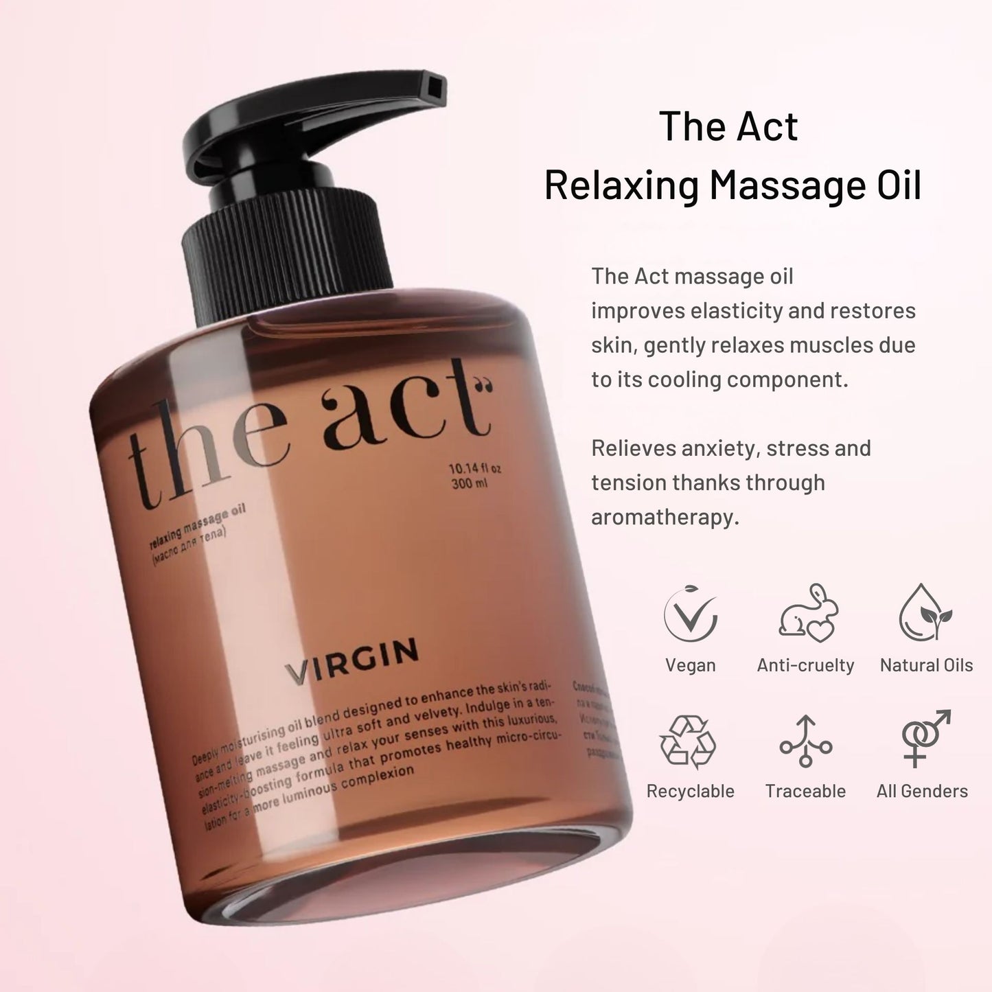 Relaxing Massage Body Oil 300ml
