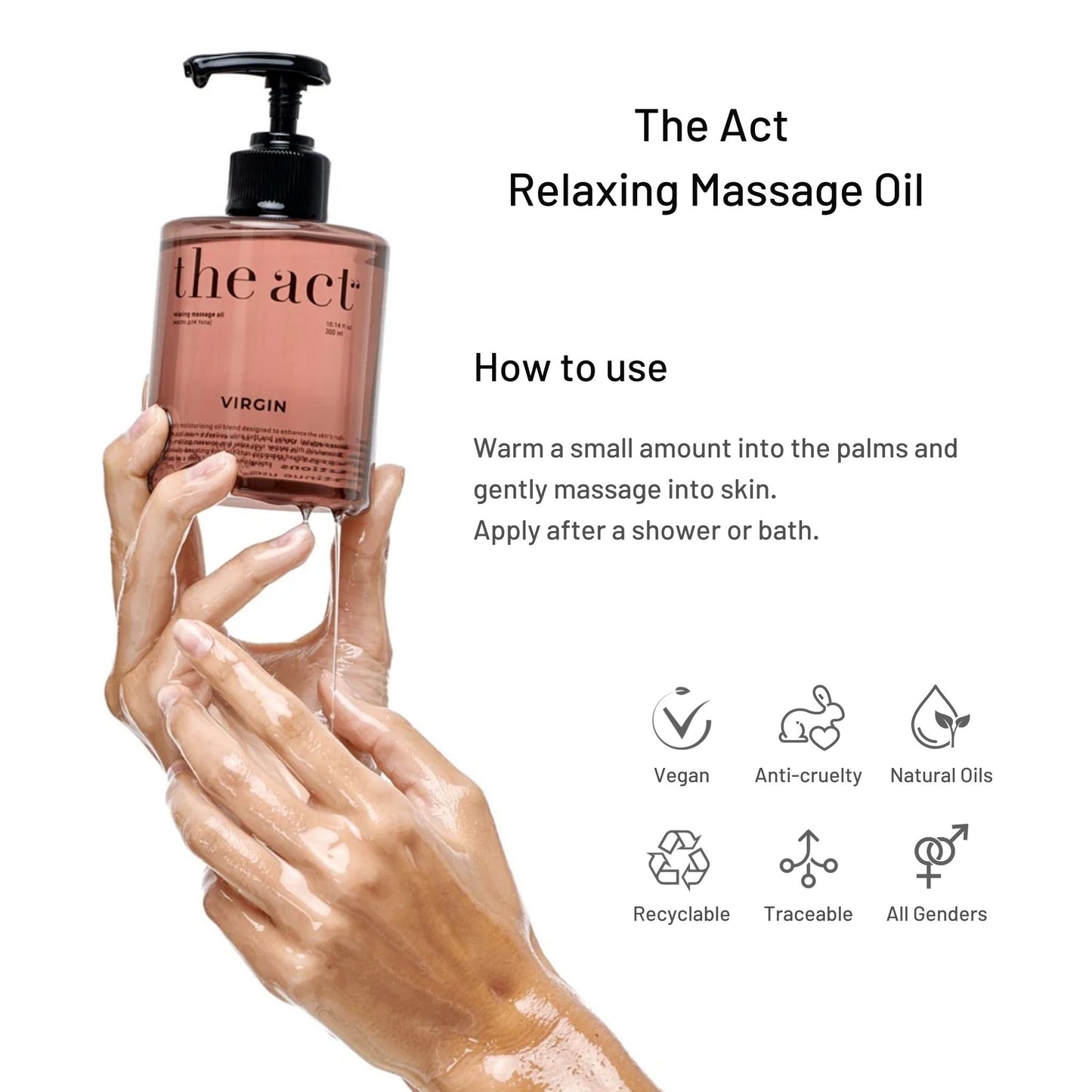 Relaxing Massage Body Oil 300ml