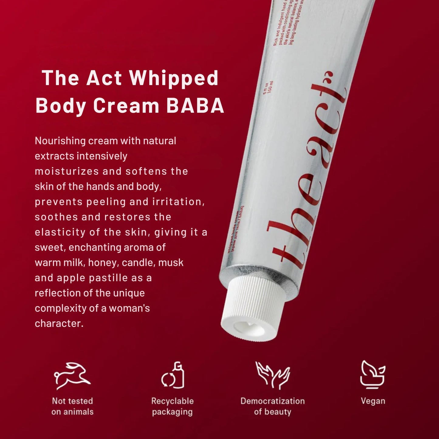Whipped Body Cream BABA 150 ml