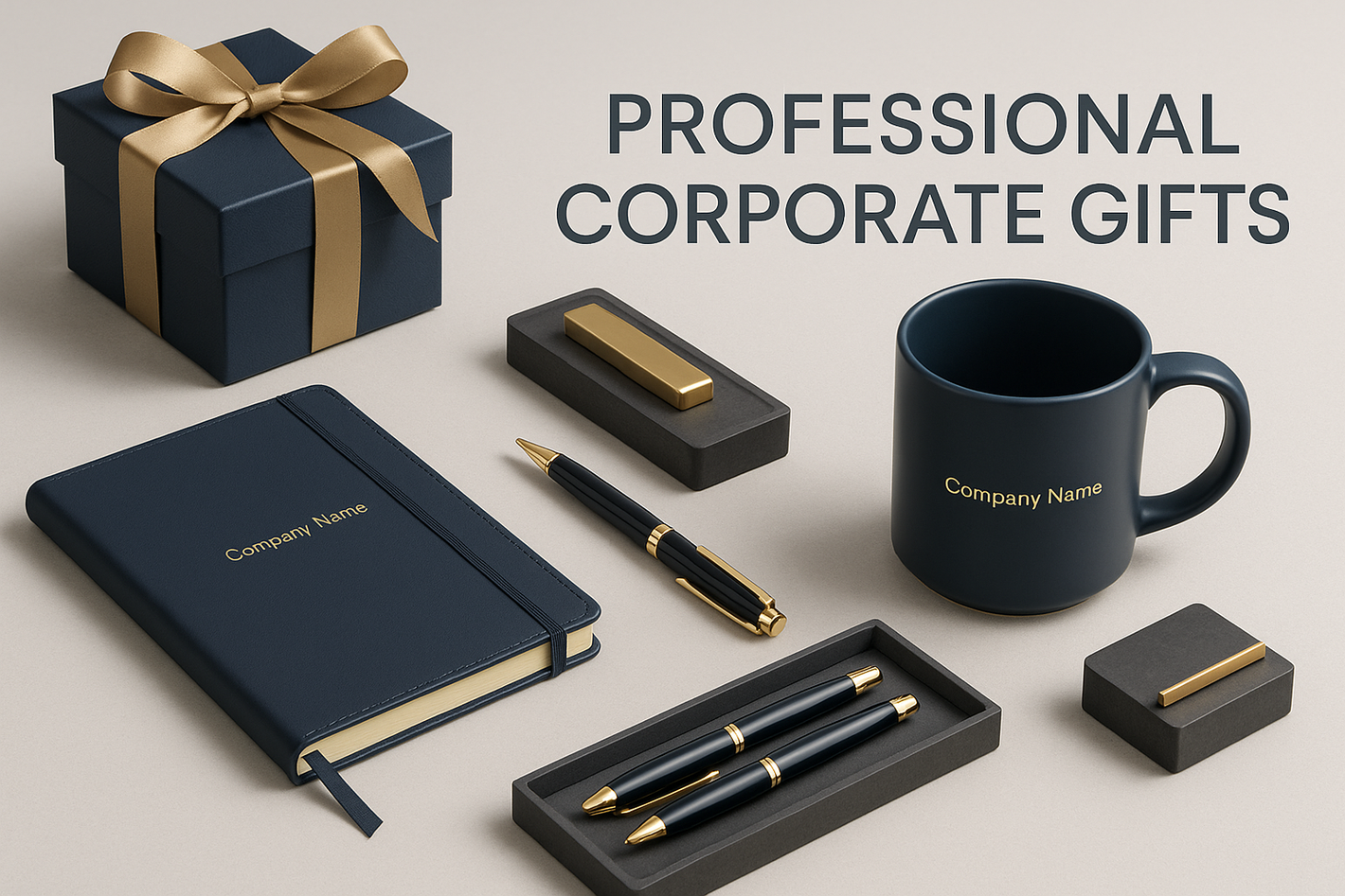 Create a collection image for corporate gifts